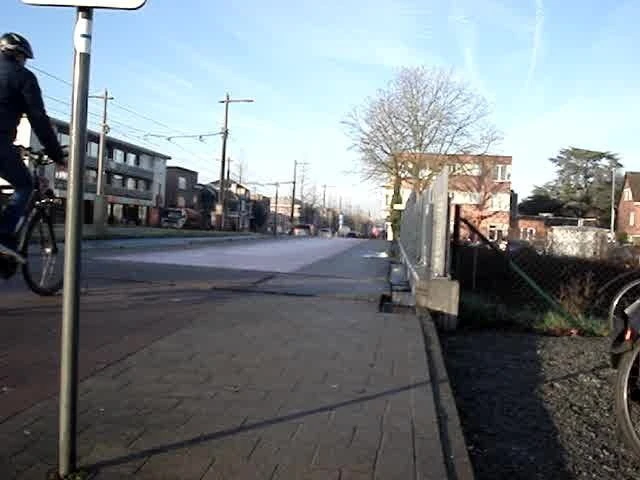 Walking on the street