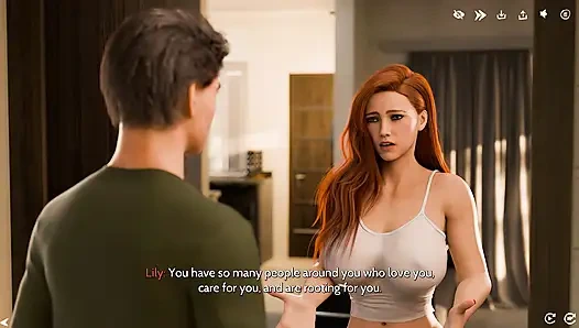 Tante seksi rambut merah yang nggak tahan lagi untuk ngentot sama pacarnya yang masih berondong!