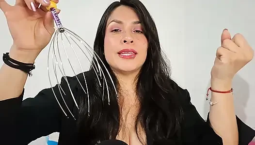 ASMR CRANIALMASSAGE, UM KITZEL ZU FÜHLEN