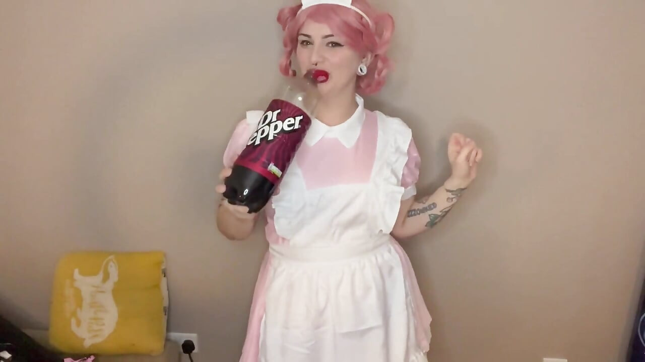 Nurse Joy Try Not to Burp Challenge