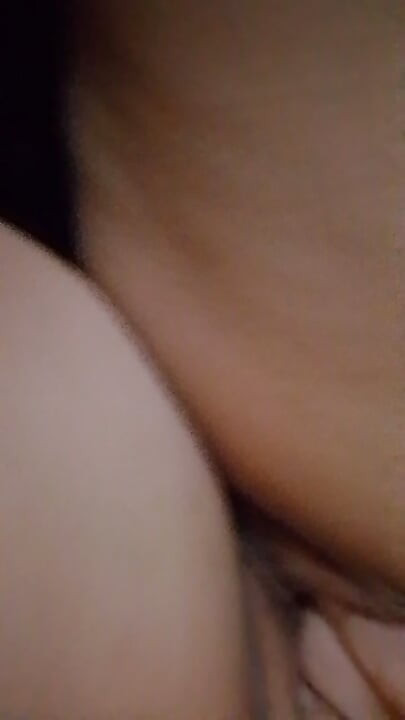 Hot neighbor masturbates