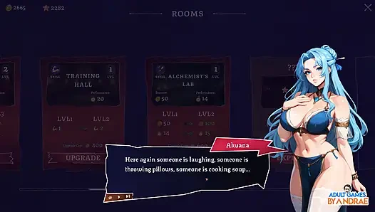 EP4: Lumin тверкает и трахает ее тугую киску - симулятор секс-гильдии