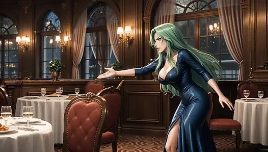 Mature Wife Revenge - Green Hair Beauty Leaks Milk After Catching Husband Cheating