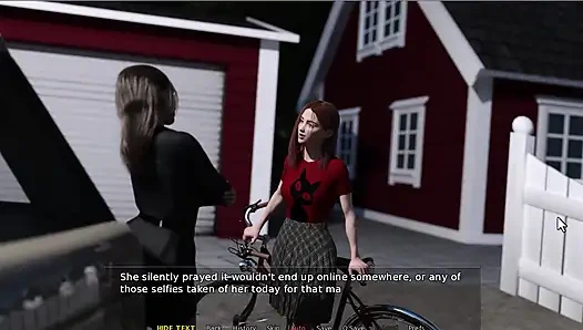 Casey's fall 2 getting naked in the woods