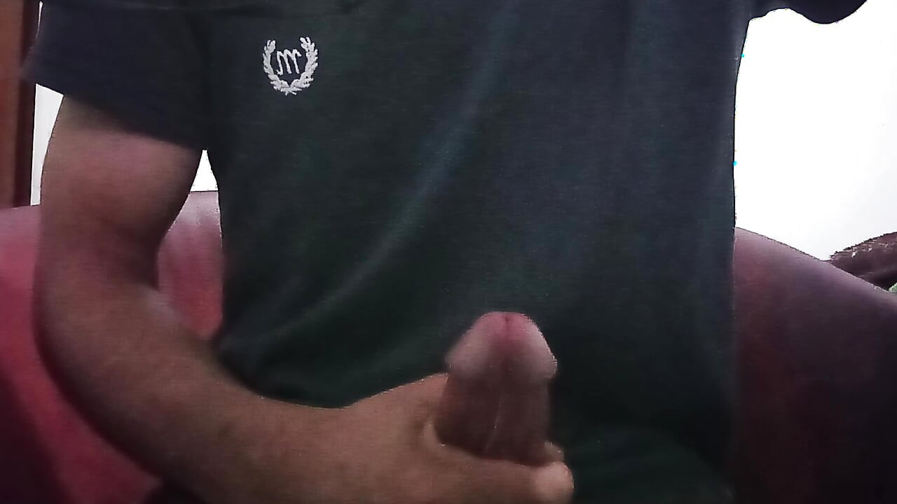 Masturbation and cumshot with hot