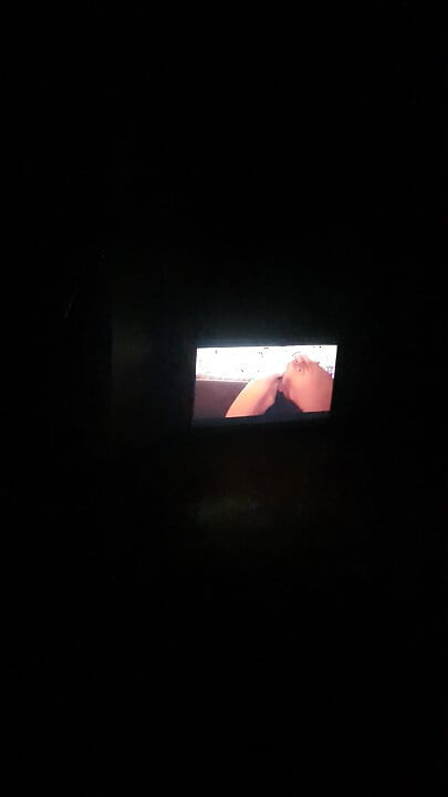 Masturbating watching porn
