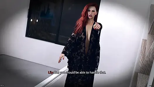 Redhead MILF Pleasured Slowly in POV Animation World