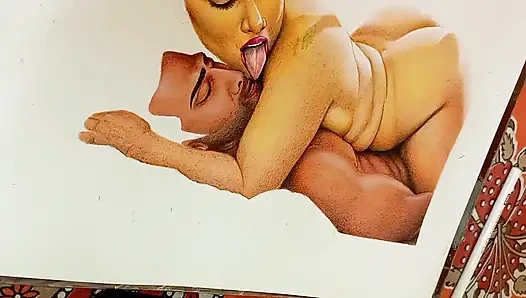 Stunningly beautiful desi indian woman fucking husband's friend when no one is at home