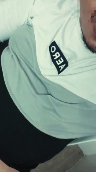 Thrilling moment from "Daddy jerks off during breaktime at work, shooting a thick load of cum"