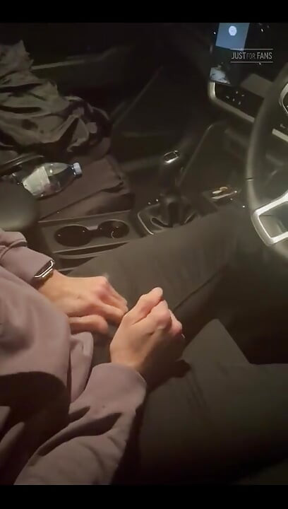 Driving Home From the Gym I Had to Pull Over and Whack My Cock Out!