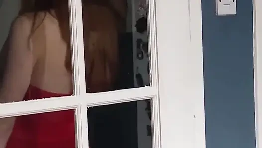 Freche Tante Lily Auf Der Weihnachtsfeier
