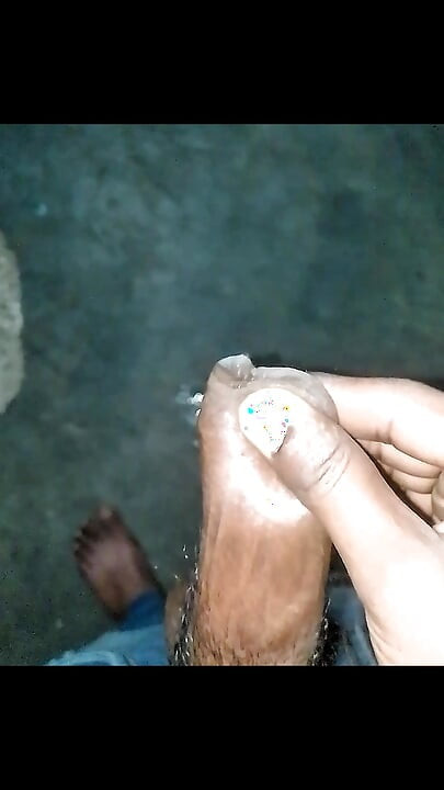 My Frist fist ✊ by hand in room alone