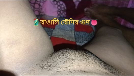 🥻孟加拉语音频 我的哥是谁，我在晚上去性交
