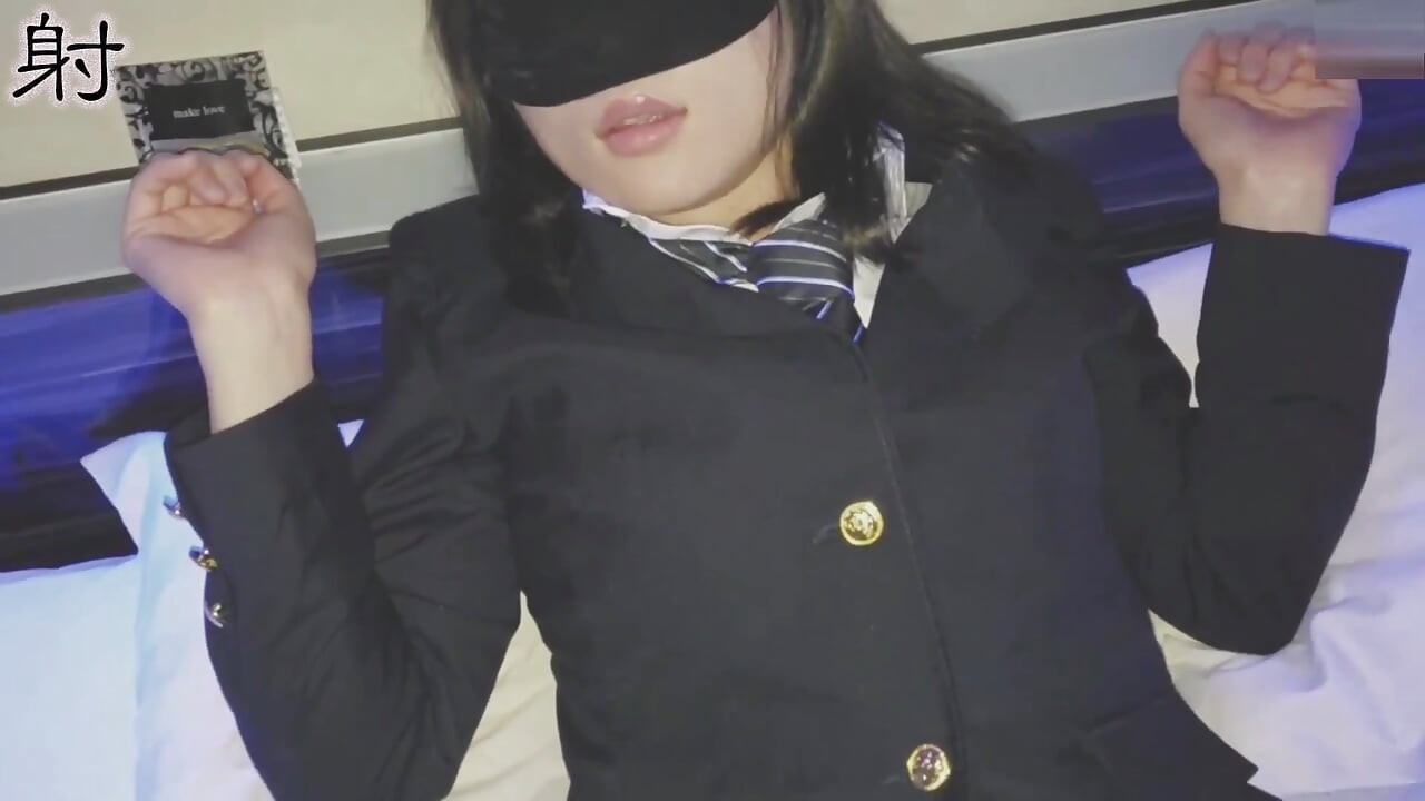 Sletterige Aziaten 0432. Mijn geblinddoekte vriendin houdt van seks