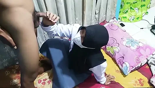 High School Student Fucking Stepbrother Coming Home From School