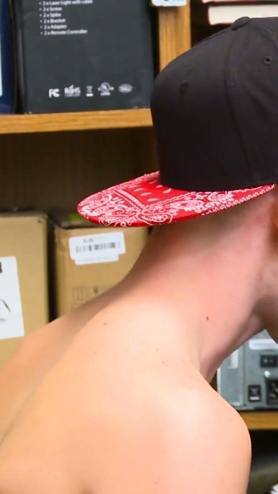 Twink thiefs asshole stuffed with dildo and raw cock | Clip 1