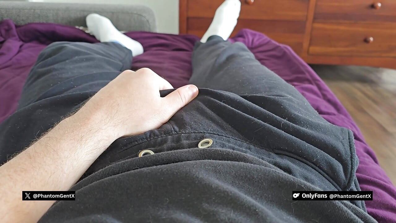 PhantomGentX – German Daddy at Home in Bed – Slowly Undress and Getting Horny