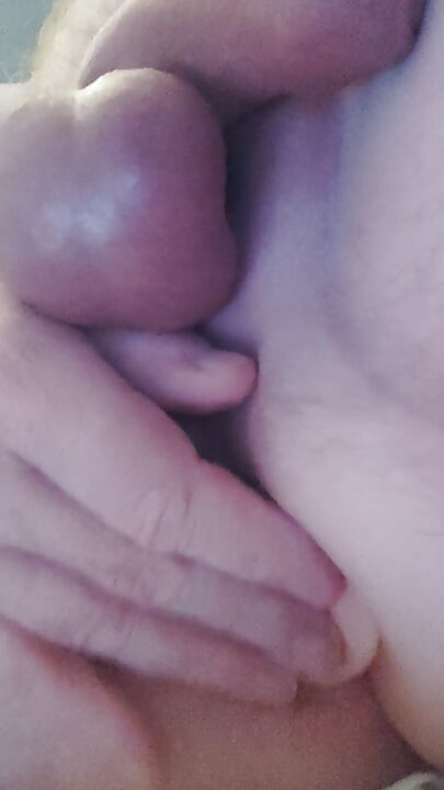 Lying in Bed Playing with My Asshole with a Dildo It's so Nice Waiting for a Wet Hole