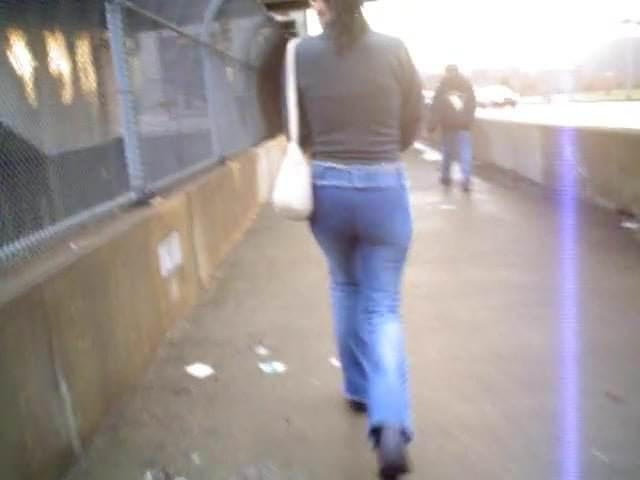 Olivia on street