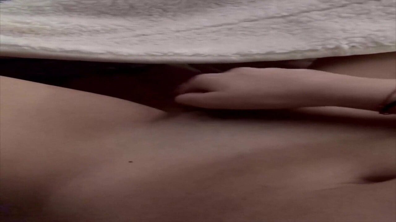 Wife plays with her pussy