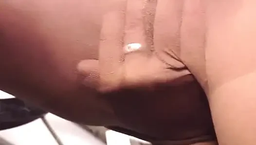 Sheer taytlı kızıl saçlı götüne tapıyor