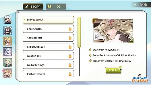 Love Confessions on the Adventure Demo Gameplay #1