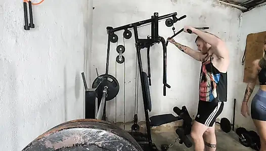 The Big Ass Inside the Gym