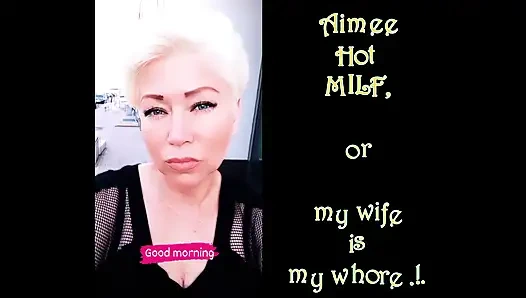 Aimee & Peter, ehetexte: privatshow, test-clips für Klitoris & brustwarzen und muschi der geliebten ehefrau in spermanahaufnahme!