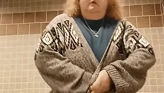 Shh dont tell I was  being naughty in the rest room of a diner that