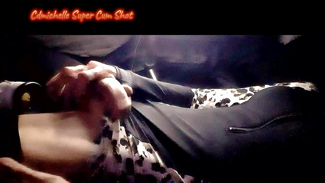 Crossdresser Cdmichelle Super Cum Shot Licking up PreCum