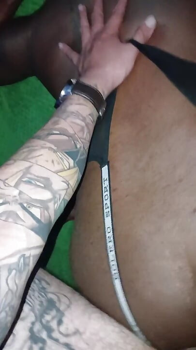 Black Femboy with Good Ass Is Fucked Till I Get My Milk