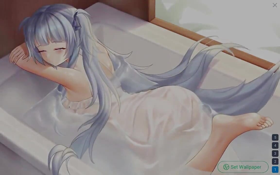 Live Waifu Wallpaper - Part 18 - Horny Girl Loves Anal by Loveskysan