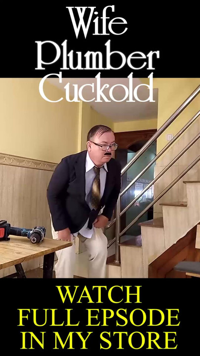 A husband secretly watches a plumber working in his kitchen while his playful wife makes the afternoon quite awkward.