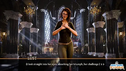 Sisters in Sin Gameplay Part 11 - Rebecca Confronts Lust in the Garden
