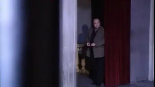 Red hair girl threesome vintage cock sucking pussy fucking