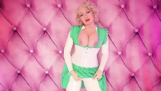 Pemeriksaan medis panas untukmu... dengan JOI - fetish karet lateks mencubit tante girang (arya grander)