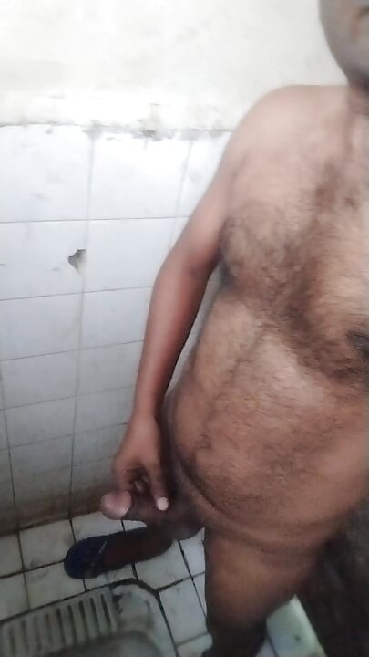 Real boy desi man bathroom masterbation gay alone