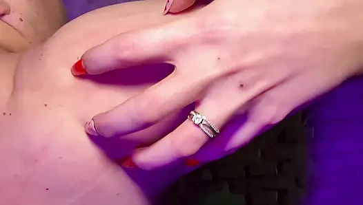 Catgirl Domina Scratches Her Sub - Long Nails Fetish & Scratch Play