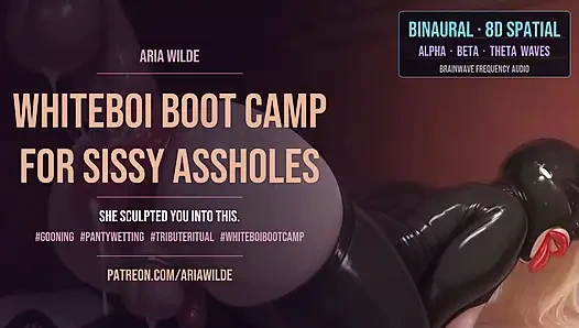 Whiteboi Boot camp für Sissy-arschlöcher