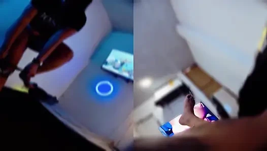 Sperma-bär, pOV kehlenfick, dicke und sexy latina