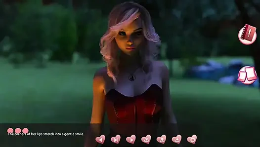 Helping the hotties #3 - Johannes took a sneak peak to see what the girl in the cabin is up to.