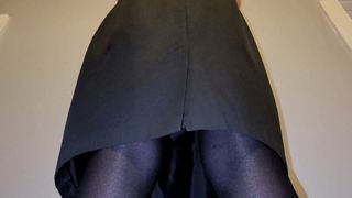 Office Pencil Skirts Looking Up