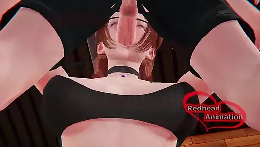 Kızıl saçlı spor salonu egzersizi