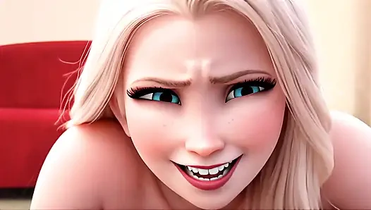 Elsa умоляет тебя кончить для нее по всей ее в каждой дырке, инструкция по дрочке