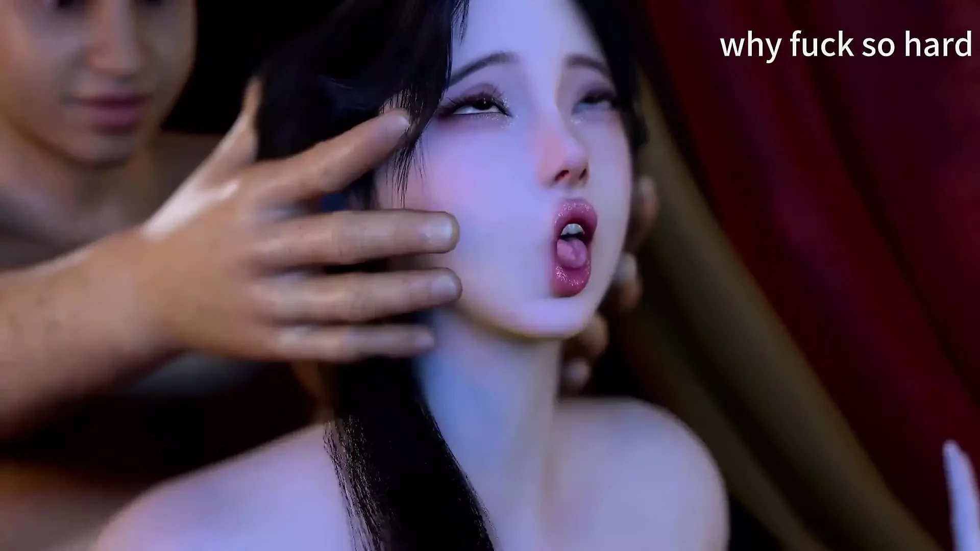 3D BBW Hot Asian Mature MILF Cheating with Young Big Cock