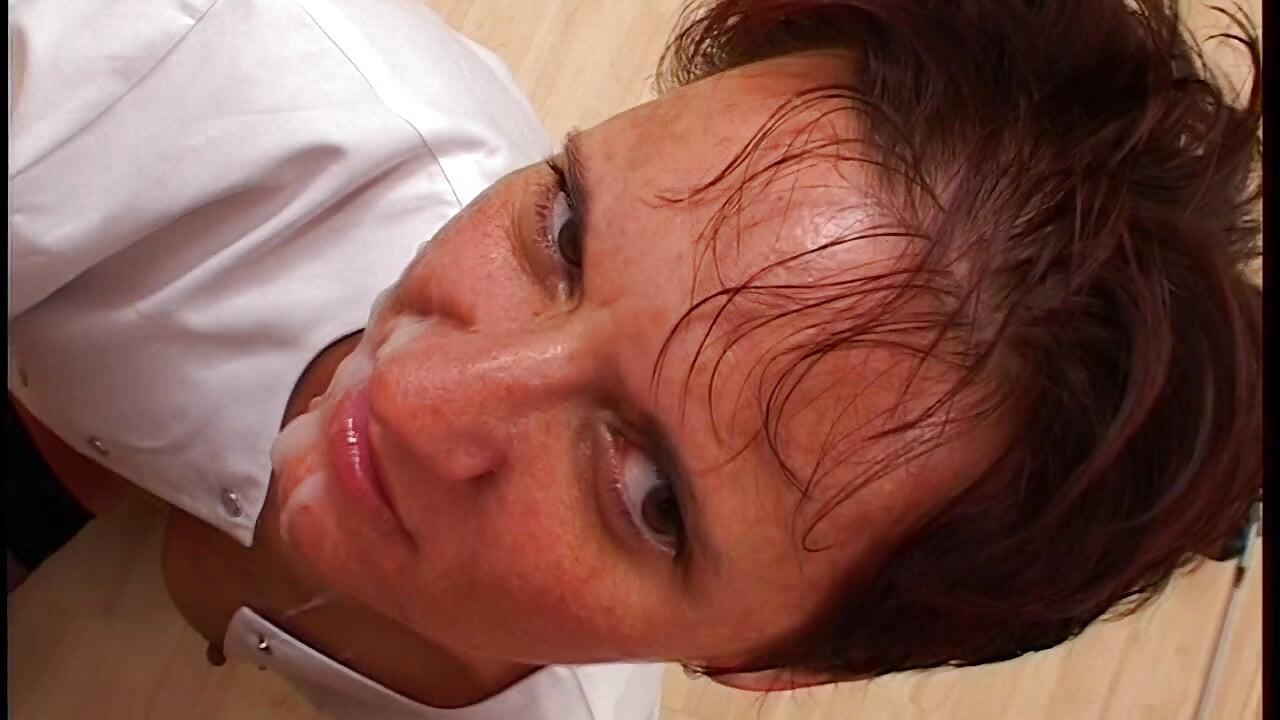 Brunette Nurse Is Fucked by Doctors and Has to Swallow