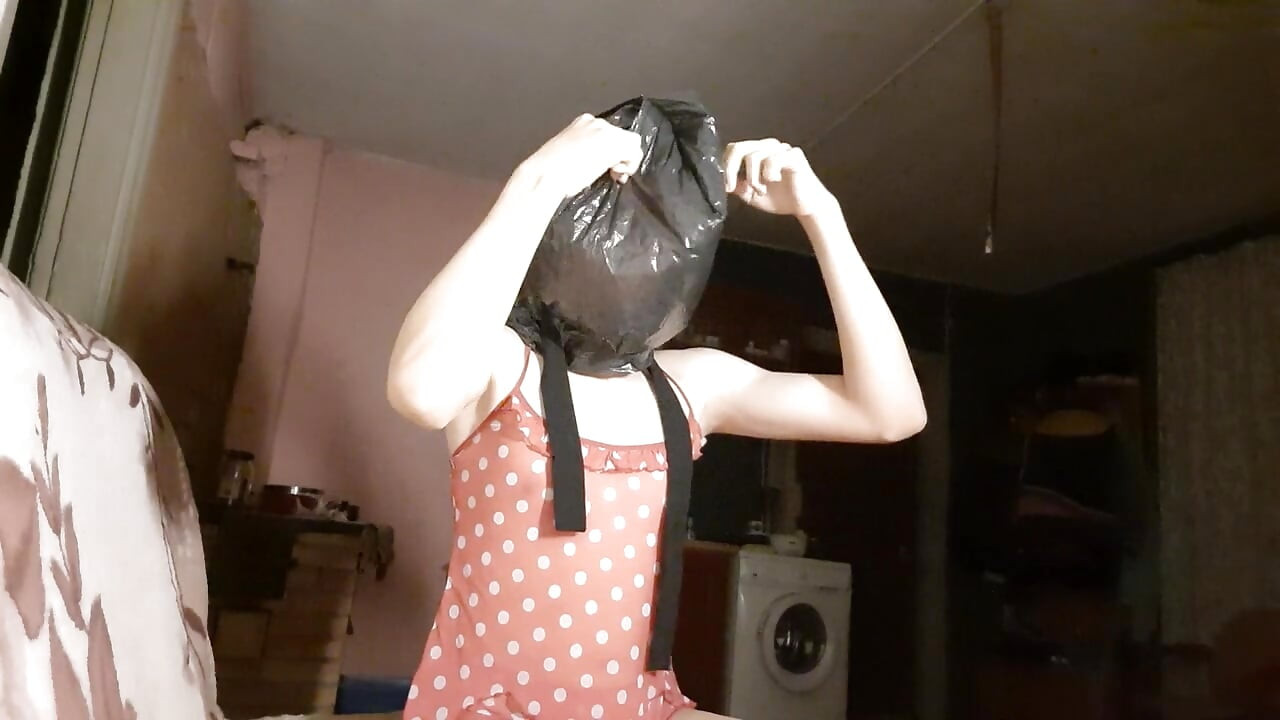 Femboy Plastic Bag Play