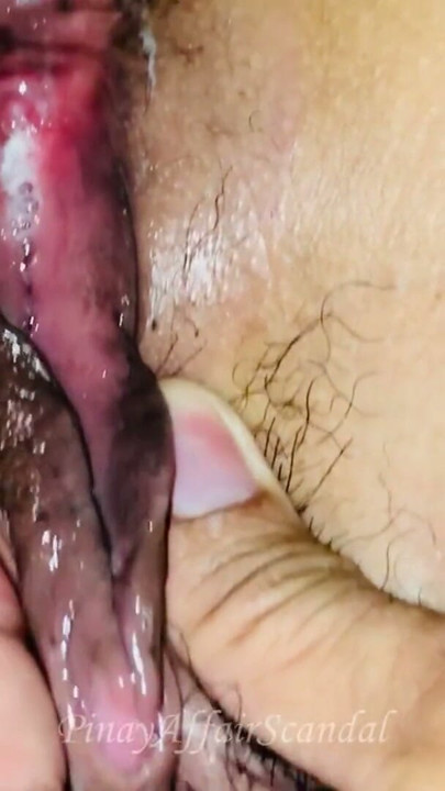 Pinay Wife Pinkish Cunt and Big Tits Gets A Deep Fucked close up | Clip 1