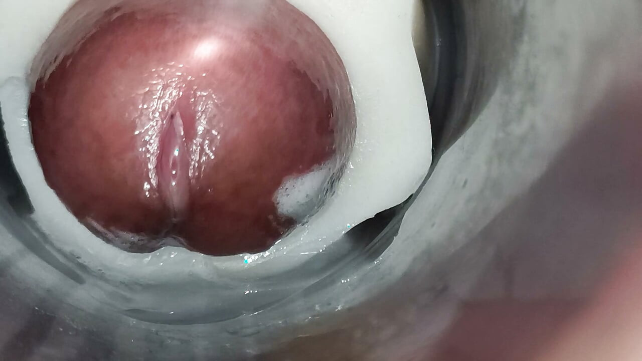 Internal view: vulva twitching and ejaculating 4