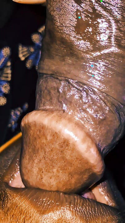 Indian  wife sucking husband dick. Plowjob.